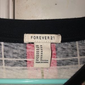 Forever 21 Tops - Tartan Plaid Box Tee Forever 21 Tops - Tartan Plaid Box Tee